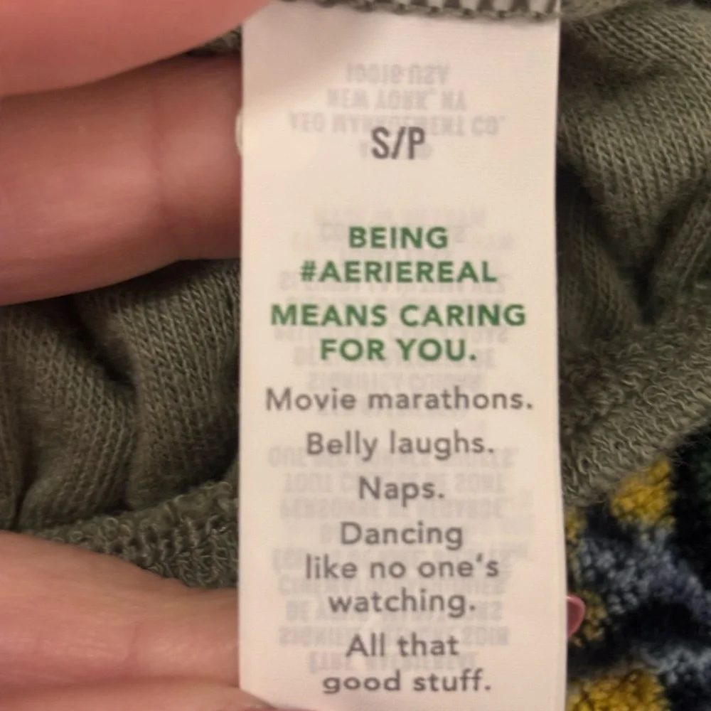 Aerie Endless Summer Cotton Blend Cropped Sweatshirt - Picture 10 of 10